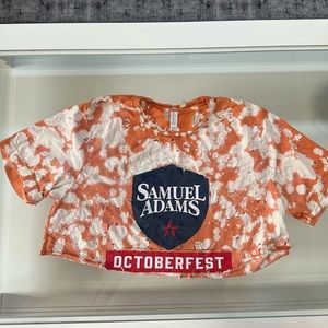 Cropped Samuel Adams shirt